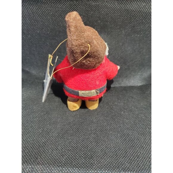 Disney Snow White Seven Dwarfs Doc Vintage Christmas Ornament Hong Kong - Picture 9 of 10